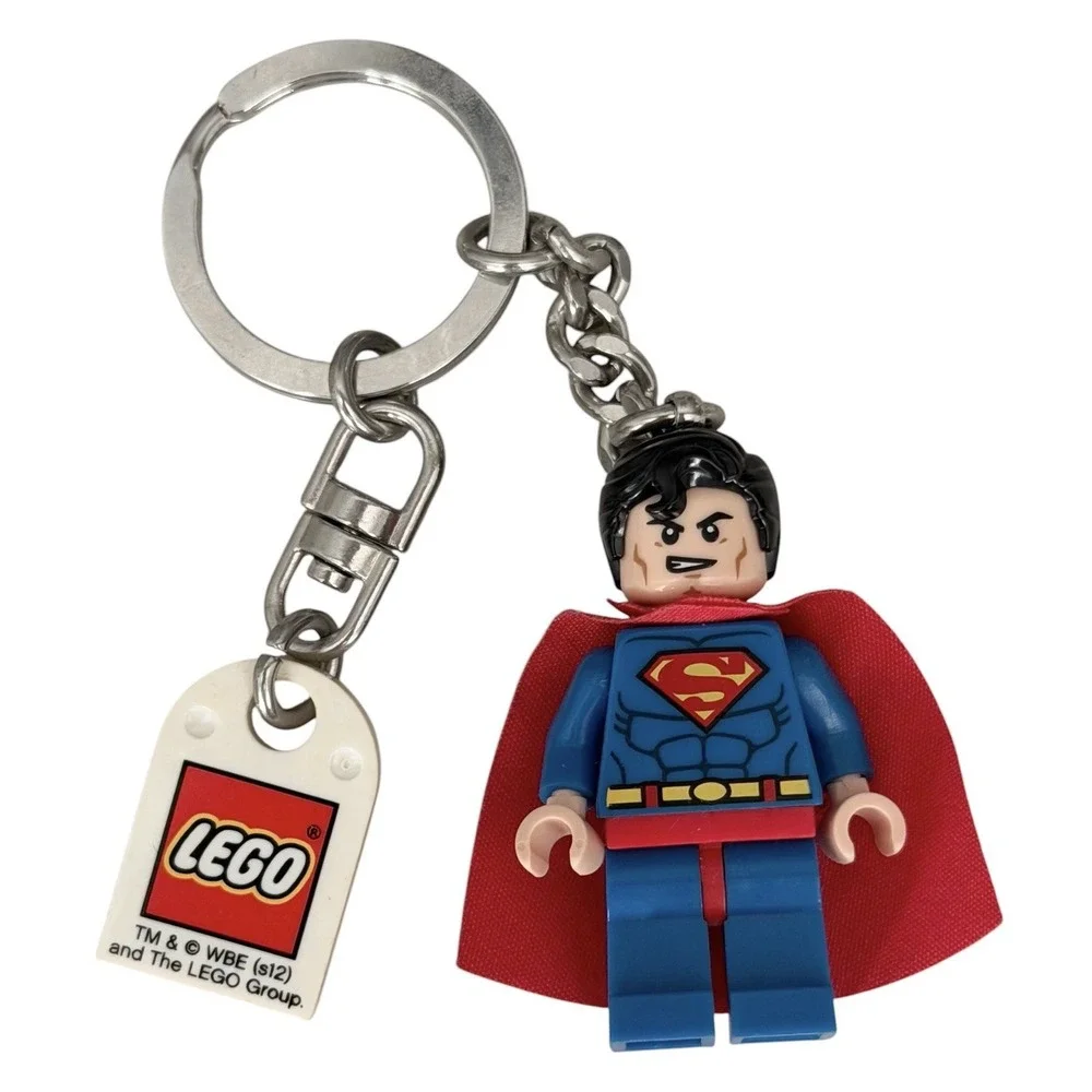 Lego Minifigure KeyChain DC Universe Super Heroes Superman 853430